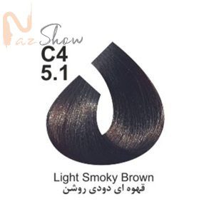 رنگ موی قهوه ای دودی روشن کاترومرKATROMER شماره 5.1