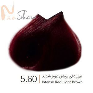 رنگ مو قهوه ای روشن قرمز شدی وینکور VINCOR شماره 5.60