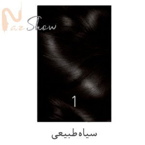 رنگ مو سیاه طبیعی کیت زی فام شماره 1