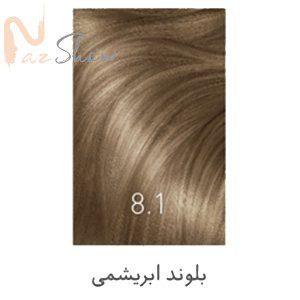 رنگ موی بلوند ابریشمی کیت زی فام شماره 8.1