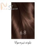 رنگ موی بلوند تیره موکا کیت زی فام شماره 6.8