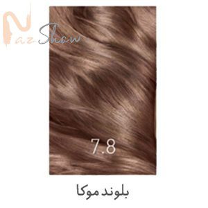 رنگ موی بلوند موکا کیت زی فام شماره 7.8