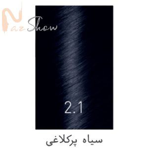 رنگ موی سیاه پرکلاغی کیت زی فام شماره 2.1