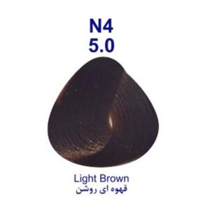 رنگ موی قهوه ای روشن پیگار شماره5.0