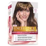 رنگ ‌موی شماره 6.1 لورال loreal رنگ قهوه ای روشن دودی سری Excellence
