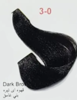 رنگ موی شماره 3/0 قهوه ای تیره پیگو