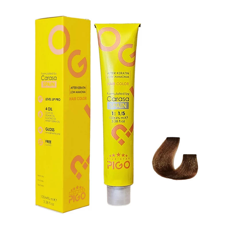 رنگ موی شماره 7/00 بلوند متوسط قوی پیگو