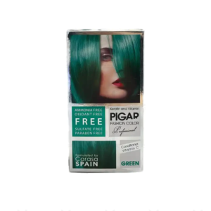 رنگ مو فانتزی ژله ای پیگار سبز