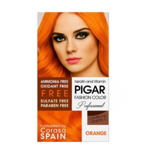 رنگ مو فانتزی ژله ای پیگار نارنجی